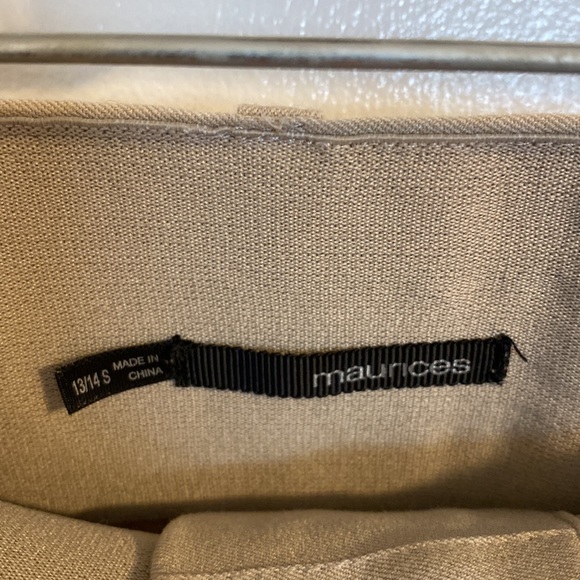 Maurice’s Dress Slacks Size 13/14S - Picture 2 of 3